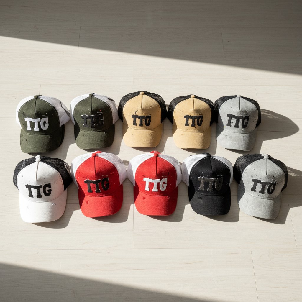Artistic overhead TTG Hats showcase