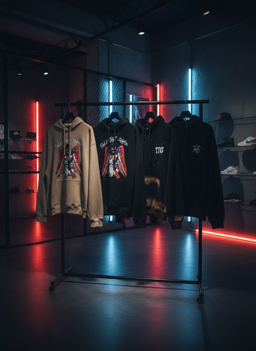 TTG Hoodie Collection - Premium Streetwear Showcase